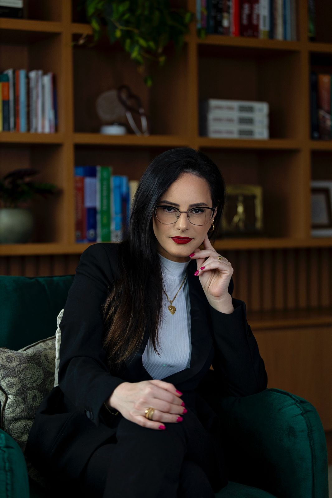 Dra. Rachel Nery em gravação